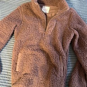 Altard State Womens Fuzzy Pullover